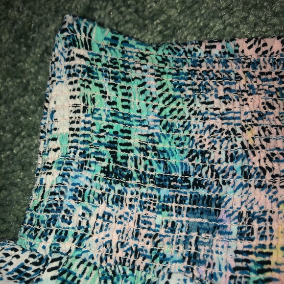 Pastel Ruffle Mini Skirt - Picture 3 of 3